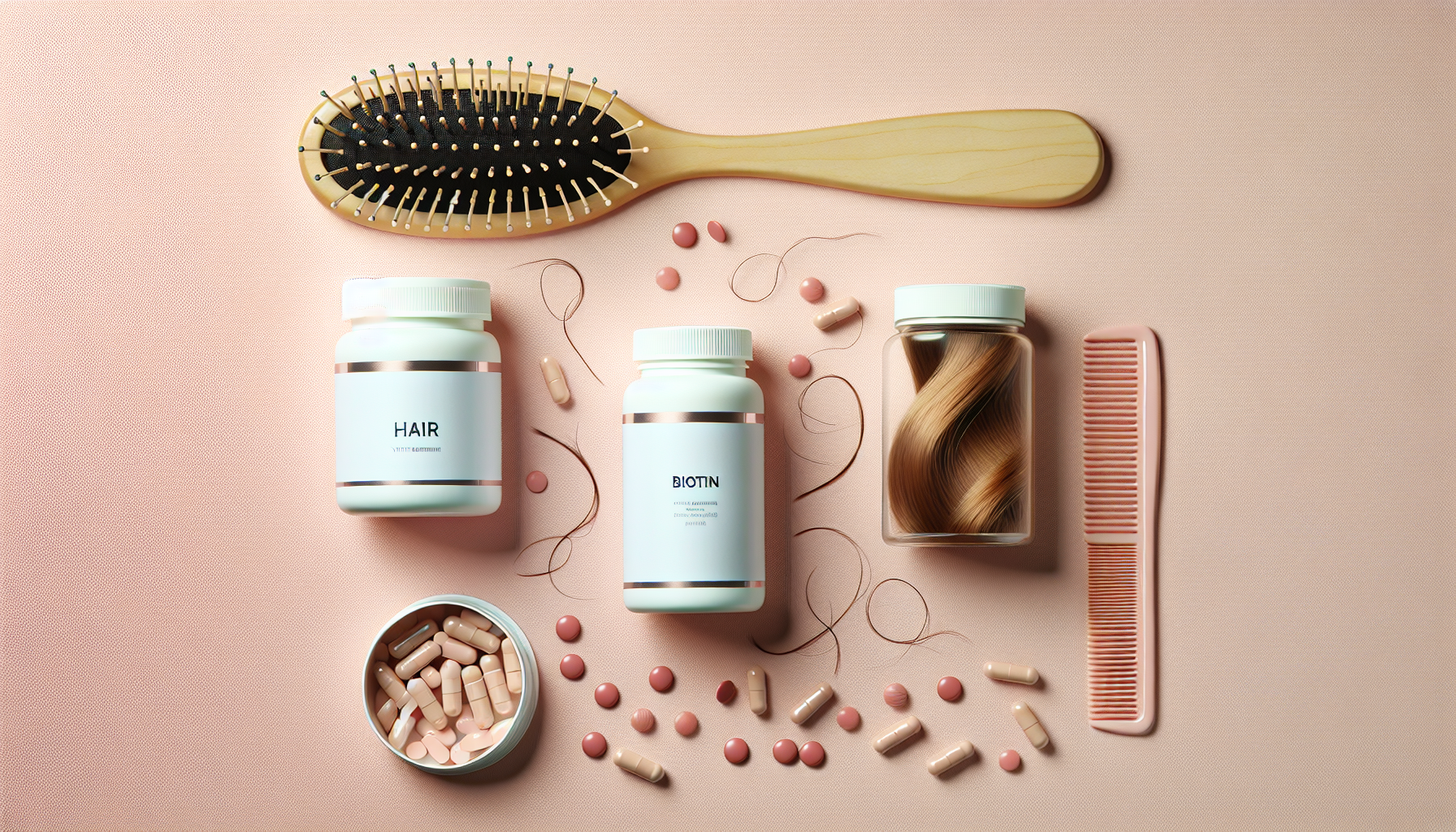 فيتامينات الشعر: ما تحتاج معرفته لشعر أقوى وأكثف